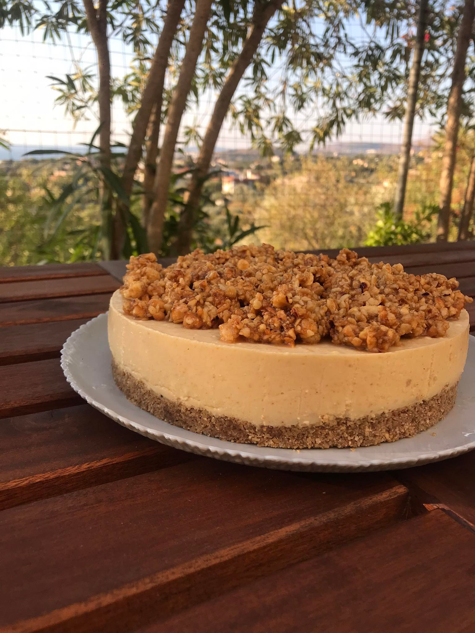 Read more about the article Cheesecake χωρίς ζάχαρη με άρωμα μανταρίνι!